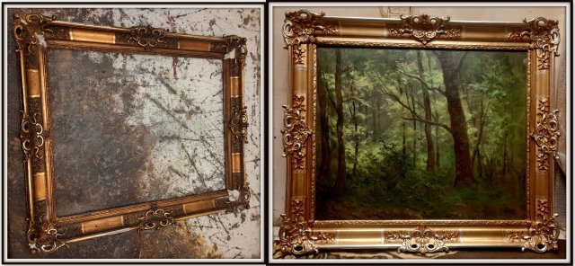 12. Renowacja ramy francuskiej